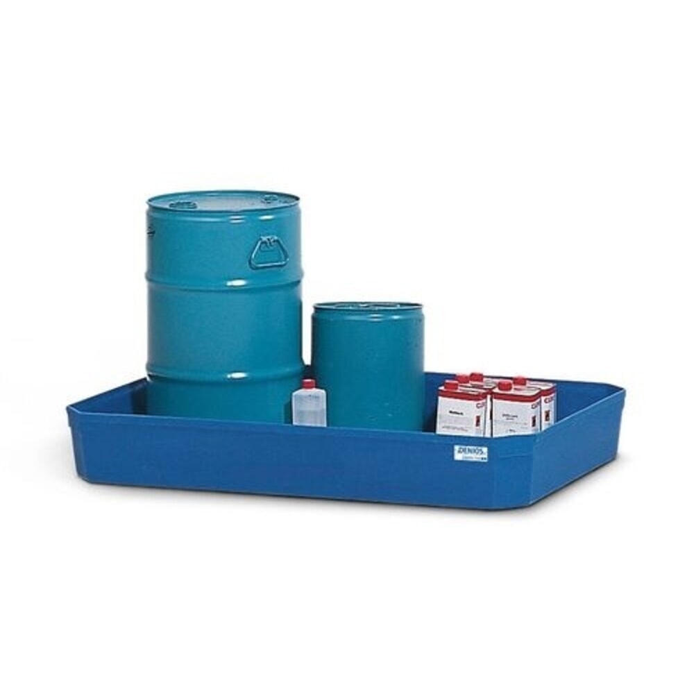 Immagine del prodotto n. 1: Denios vasca di raccolta per piccoli contenitori classic-line in PE, volume di raccolta 130 l, senza griglia