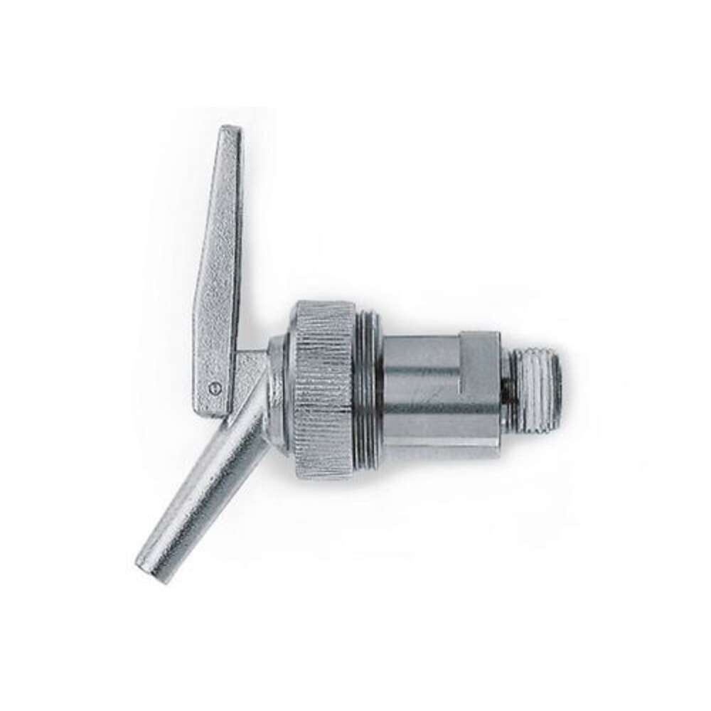 Immagine del prodotto: Denios rubinetto di dosaggio fine in acciaio inox autochiudente, diametro filettatura 3/4 di pollice