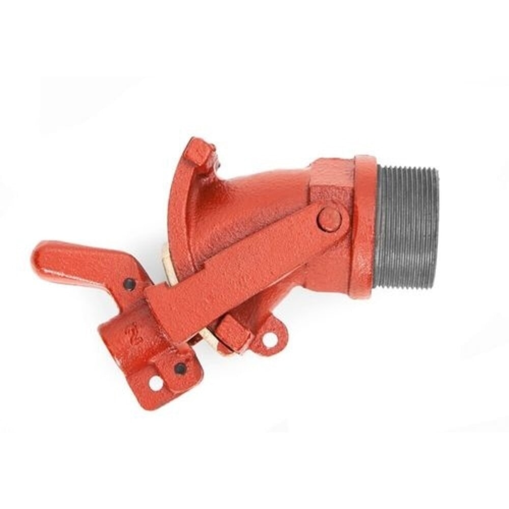 Immagine del prodotto n. 1: Denios rubinetto per fusti in ghisa con piastra di chiusura in ottone, diametro filettatura 2 pollici