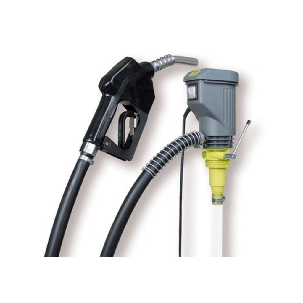 Denios pompa per fusti elettrica HP 40, con valvola di erogazione automatica, profondità di immersione 1.600 mm Immagine del prodotto: Denios pompa per fusti elettrica HP 40, con valvola di erogazione automatica, profondità di immersione 1.600 mm