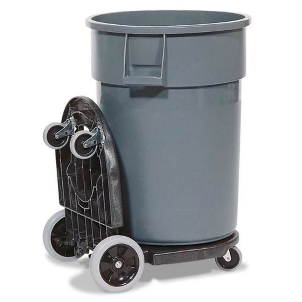 Immagine del prodotto: Denios DENSORB® contenitore per materiali riciclabili e carrello di stoccaggio e smaltimento con 2 contenitori (120 e 170 l)