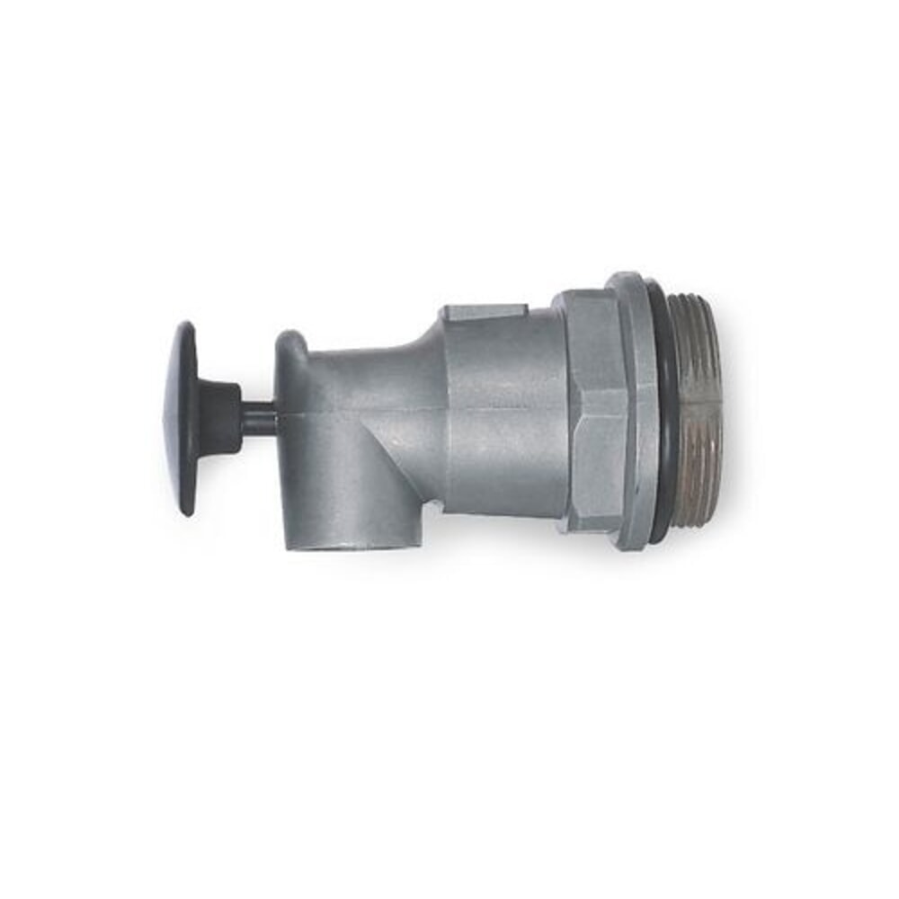 Immagine del prodotto: Denios rubinetto per fusti in alluminio, 2 pollici, a chiusura automatica