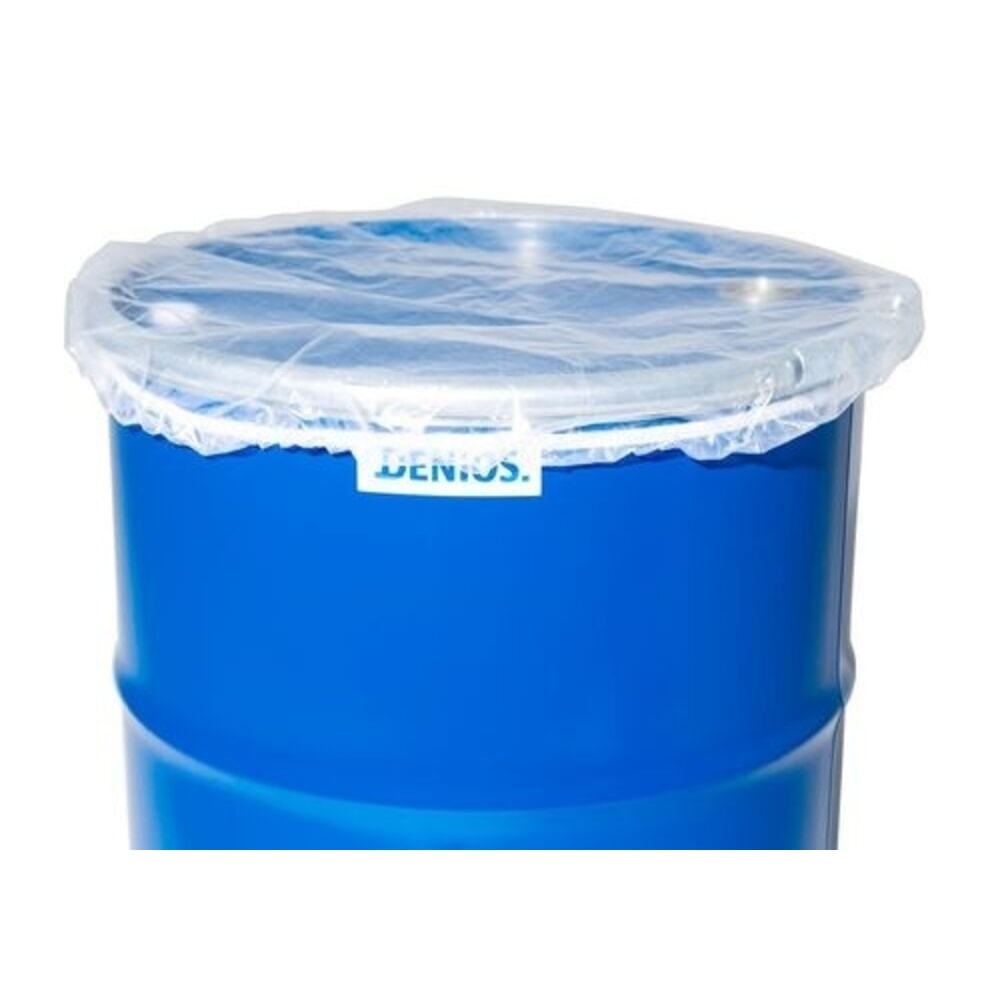 Immagine del prodotto n. 1: Copertura per fusti Denios per fusti con diametro fino a 620 mm, trasparente, 10 pezzi