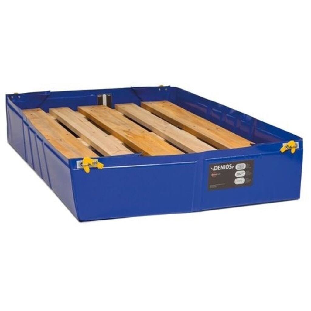 Immagine del prodotto: Denios vasca di raccolta riutilizzabile pieghevole in materiale plastico, volume di raccolta 25 l, HxBxT 125 x 350 x 700 mm