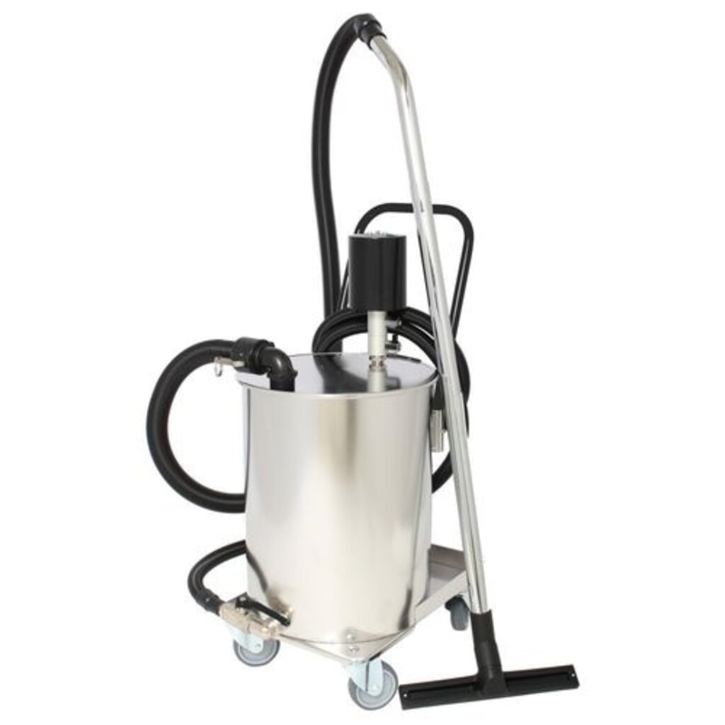 Denios aspiratore a pompa PressOut, con pompa Venturi e limitatore del volume di riempimento Immagine del prodotto: Denios aspiratore a pompa PressOut, con pompa Venturi e limitatore del volume di riempimento