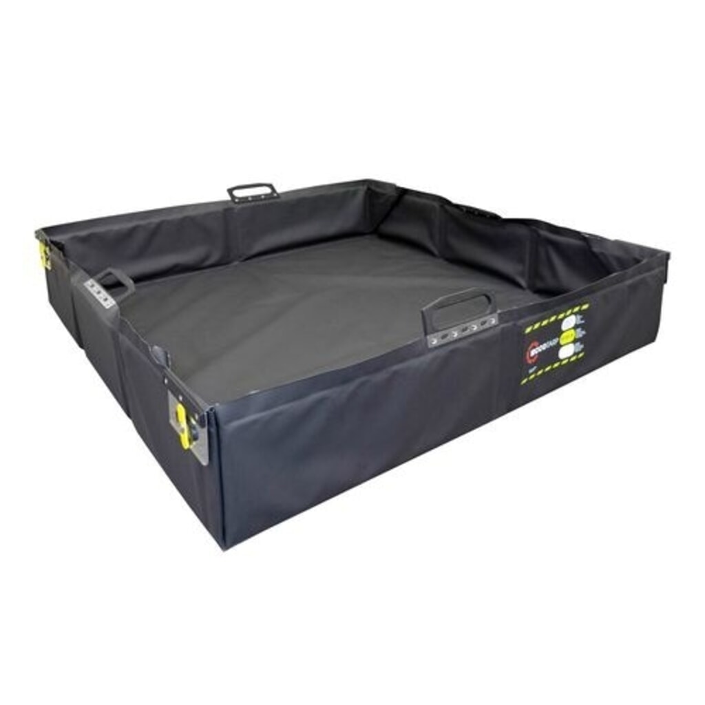 Denios vasca di raccolta riutilizzabile pieghevole in materiale plastico, antistatica, volume di raccolta 175 l, HxBxT 200 x 1000 x 1000 mm Immagine del prodotto: Denios vasca di raccolta riutilizzabile pieghevole in materiale plastico, antistatica, volume di raccolta 175 l, HxBxT 200 x 1000 x 1000 mm