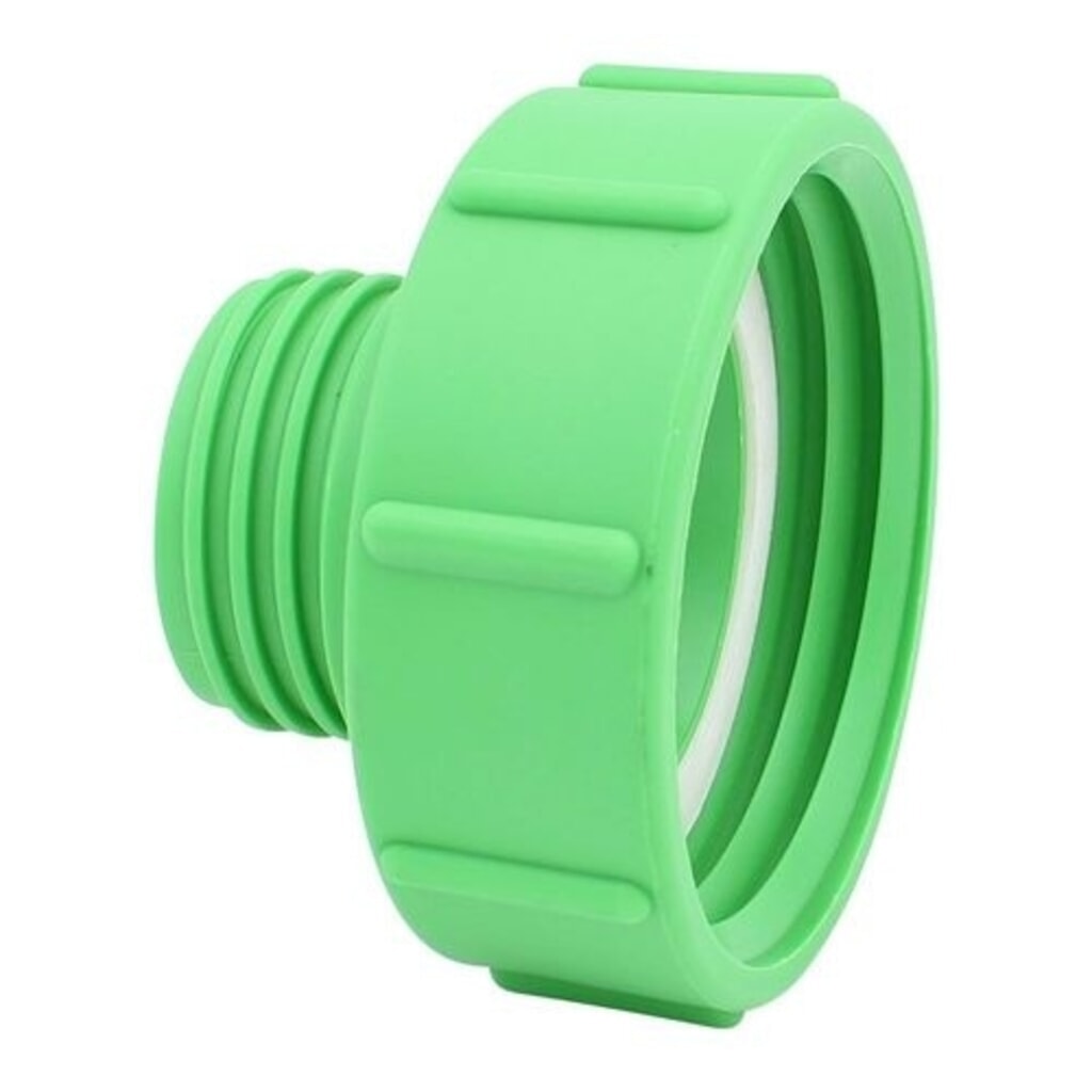 Immagine del prodotto: Denios adattatore IBC con filettatura interna S100x8 e due filettature grosse esterne S60x6, 3 pezzi