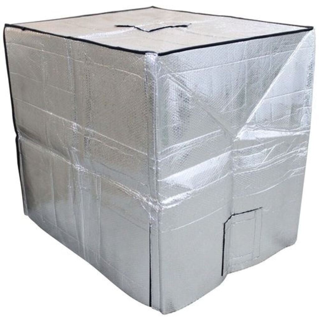 Denios copertura termica per IBC, protegge dalle variazioni di temperatura, per IBC da 1000 l Immagine del prodotto: Denios copertura termica per IBC, protegge dalle variazioni di temperatura, per IBC da 1000 l
