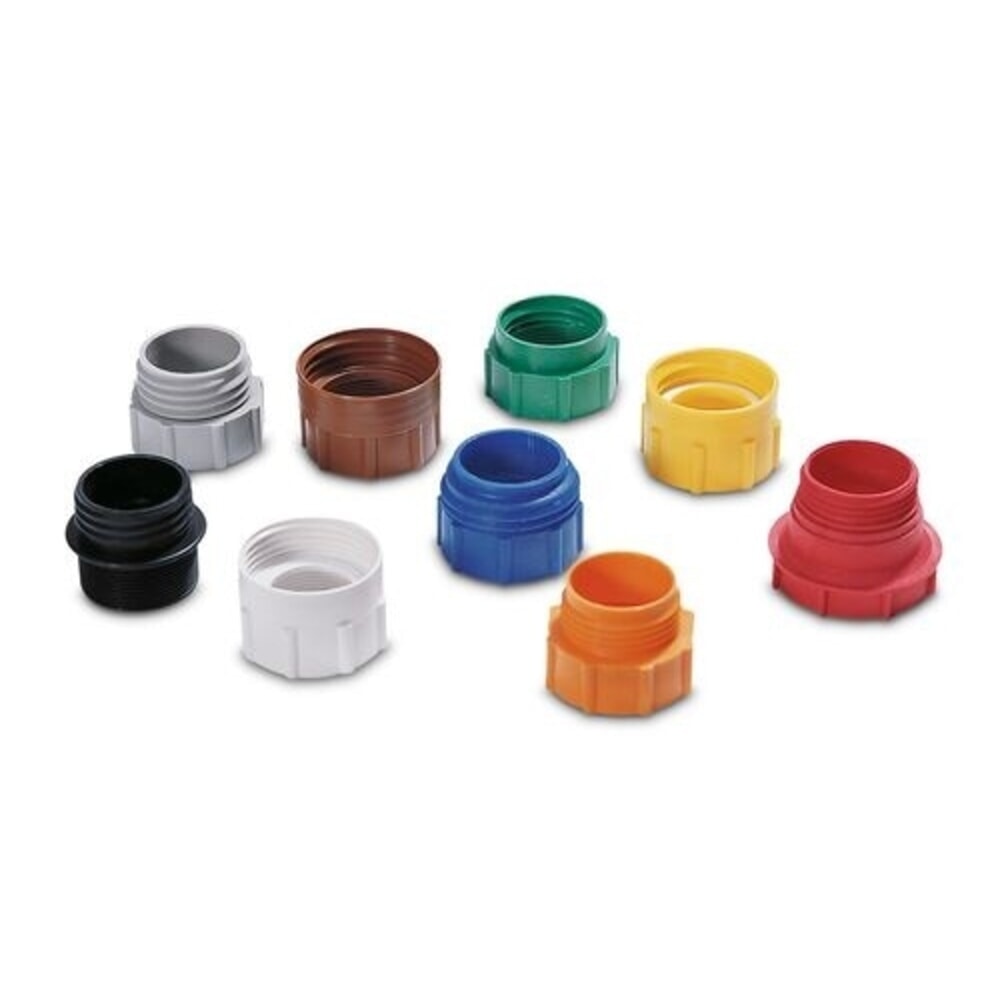 Immagine del prodotto n. 2: Denios adattatore filettato da 2 pollici, filettatura fine (l), a 2 pollici Mauser, filettatura grossa (A), blu