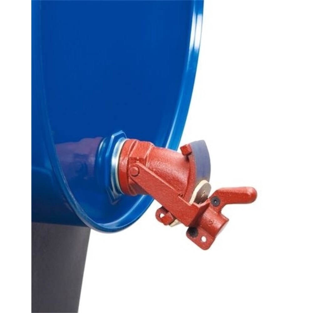 Immagine del prodotto n. 2: Denios rubinetto per fusti in ghisa con piastra di chiusura in ottone, diametro filettatura 2 pollici