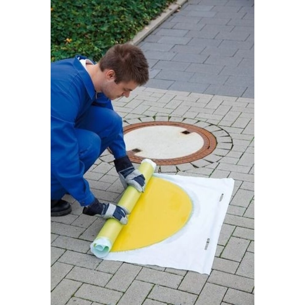 Immagine del prodotto n. 2: Denios tappetino impermeabile per protezione di canali, forma rotonda, altezza 8 mm, Ø 450 mm