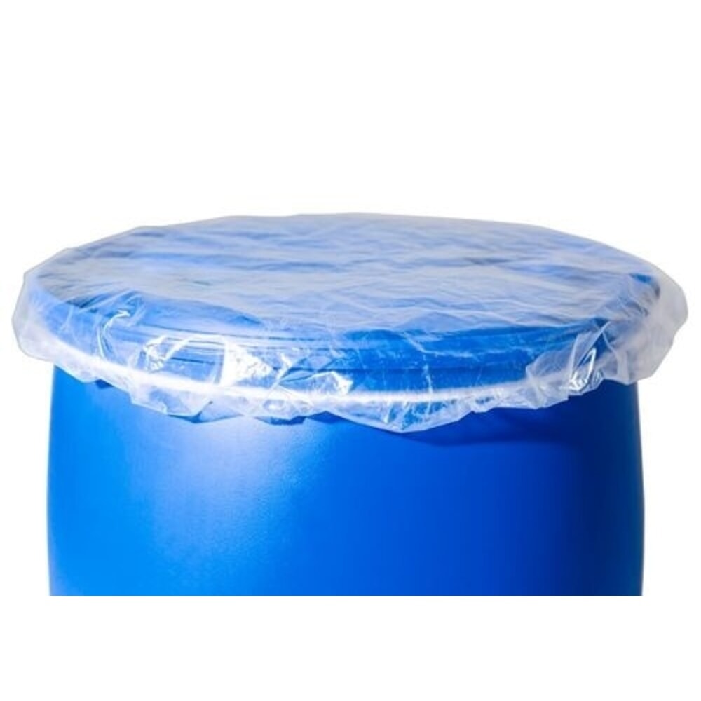 Immagine del prodotto n. 2: Copertura per fusti Denios per fusti con diametro fino a 620 mm, trasparente, 10 pezzi