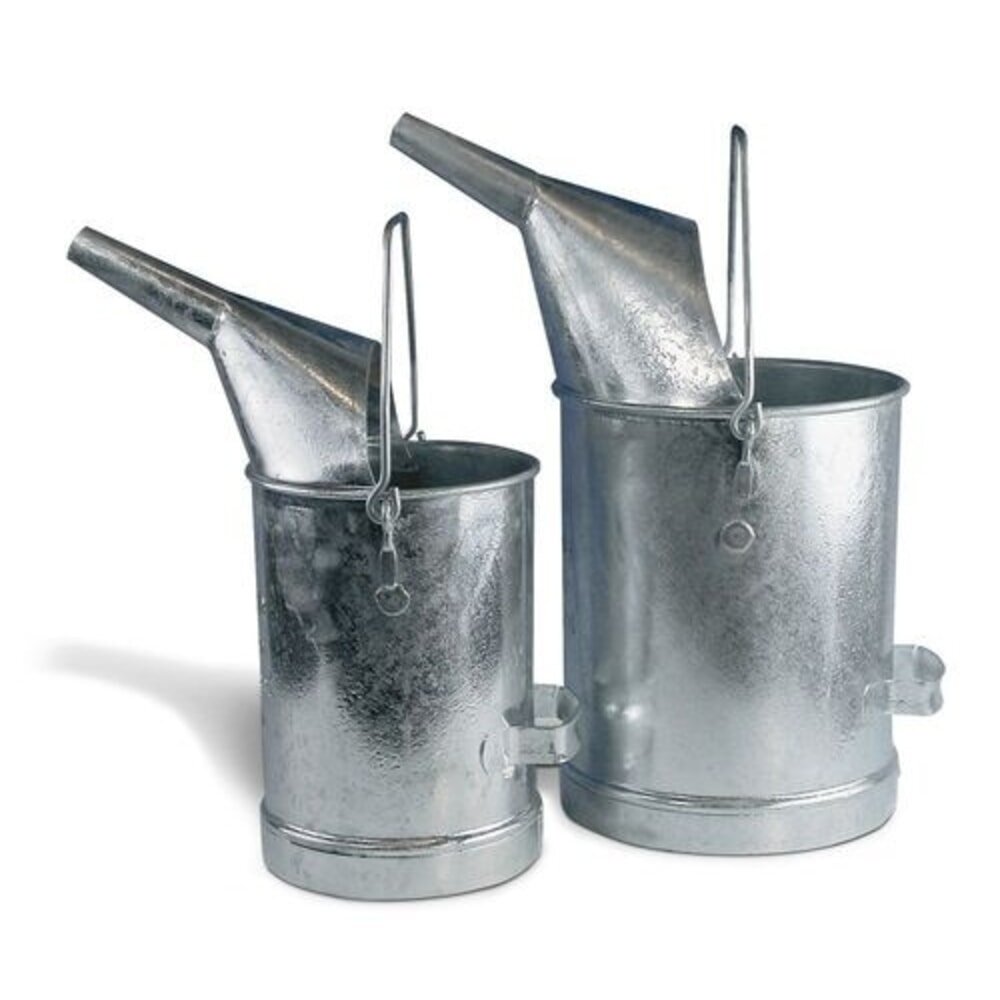 Immagine del prodotto n. 2: Denios recipiente graduato in lamiera d’acciaio zincata, con scala interna, idoneo alla taratura legale, 5 l