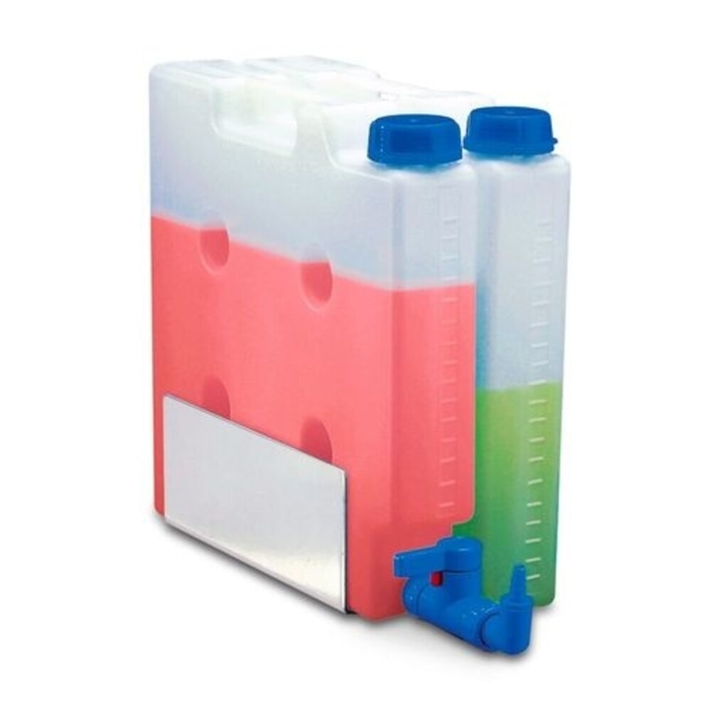 Immagine del prodotto n. 2: Denios tanica salvaspazio in polipropilene trasparente (PP), volume 5 l, senza bocchettone filettato