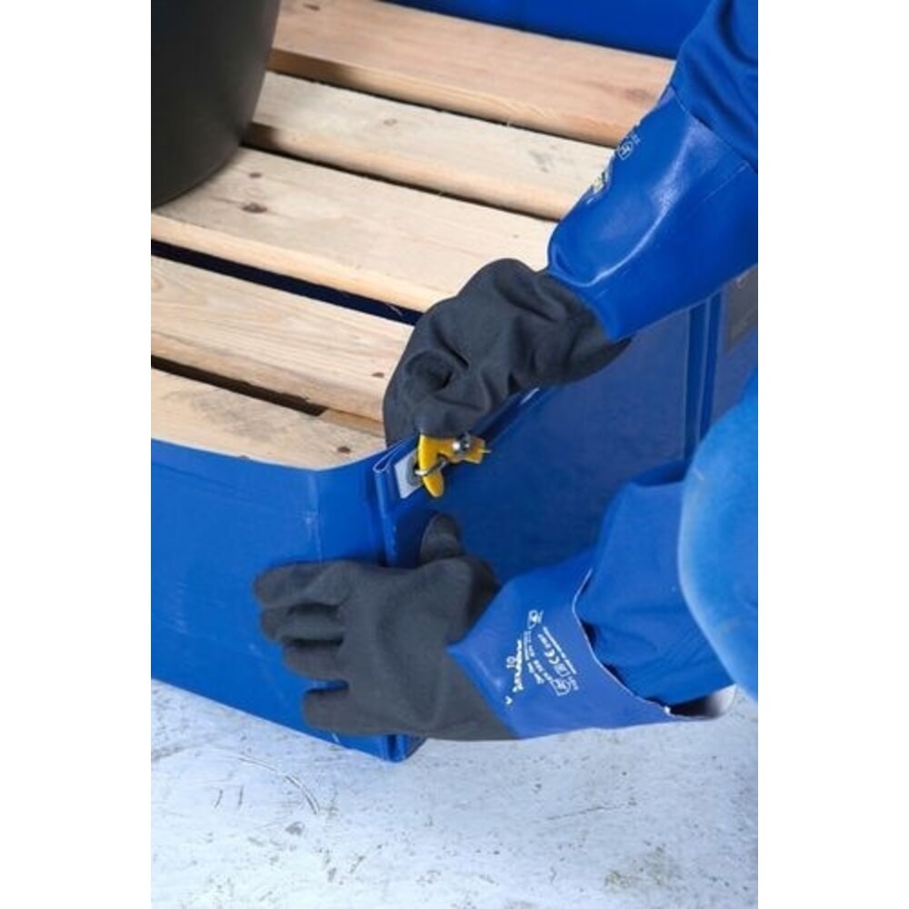 Immagine del prodotto n. 2: Denios vasca di raccolta riutilizzabile pieghevole in materiale plastico, volume di raccolta 25 l, HxBxT 125 x 350 x 700 mm