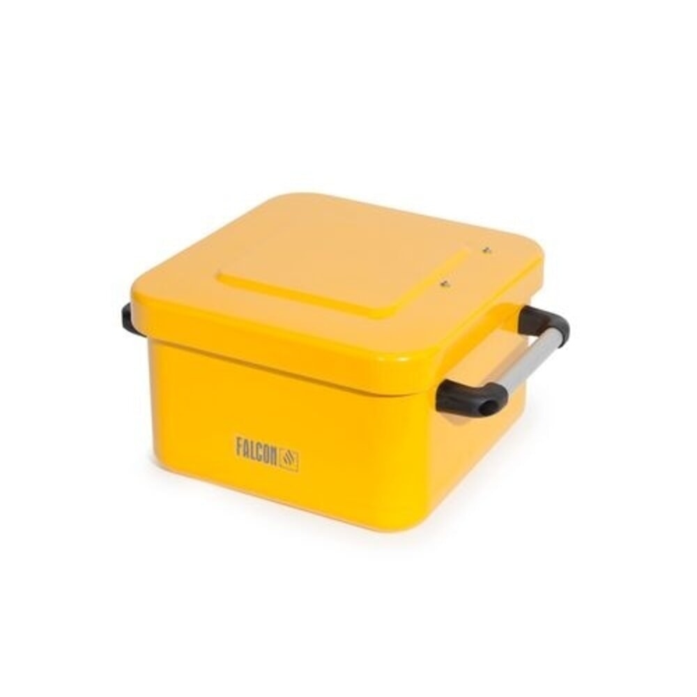 Immagine del prodotto n. 2: Denios pulitore per minuteria FALCON in acciaio, collegamento a terra, verniciato, con setaccio a immersione, 10 l