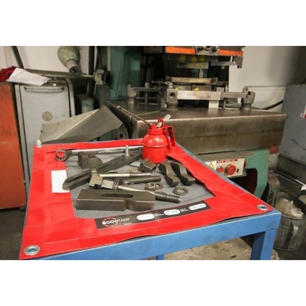 Immagine del prodotto n. 2: Denios vasca raccogli-gocce riutilizzabile pieghevole in materiale plastico con legante sostituibile, volume di raccolta 1 l, LxP 480 x 580 mm