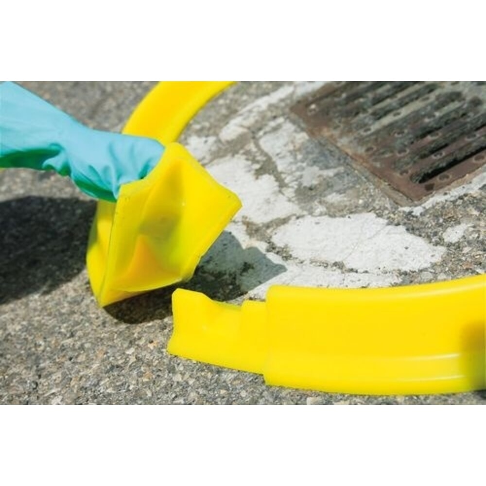 Immagine del prodotto n. 2: Denios protezione di canali, barriera di sbarramento flessibile a serpentina, lunghezza 2.000 mm, altezza 100 mm