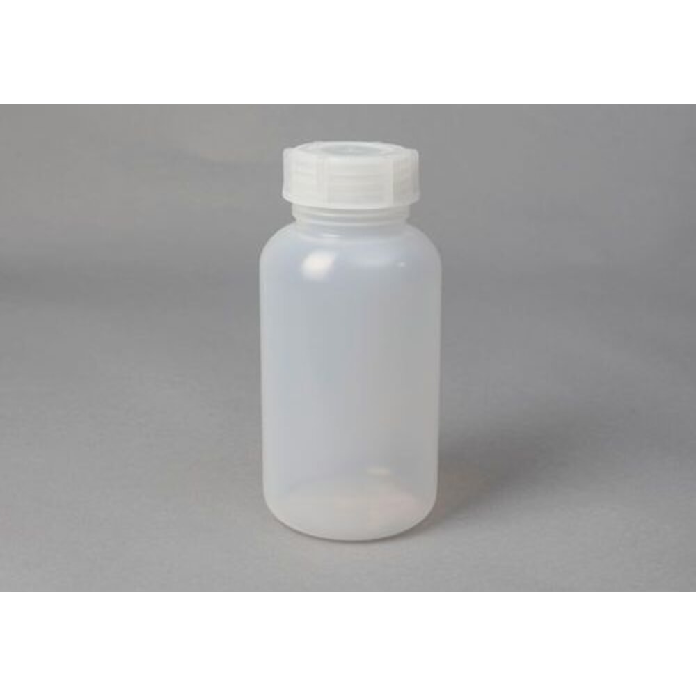 Immagine del prodotto n. 2: Denios bottiglie a bocca larga in LDPE, rotonde, trasparenti naturali, 1500 ml, 6 pezzi