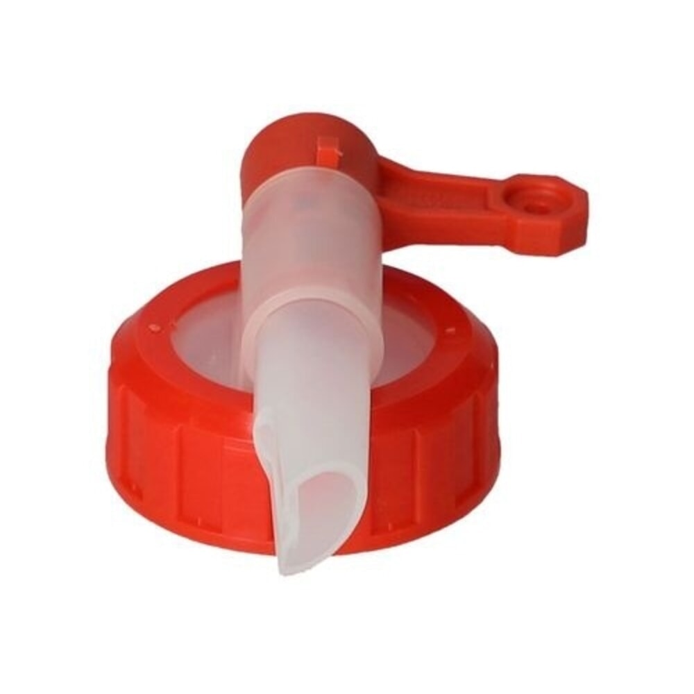 Immagine del prodotto n. 3: Denios rubinetto in materiale plastico, per uso alimentare, resistente agli acidi AH 40, diametro della filettatura 42 mm