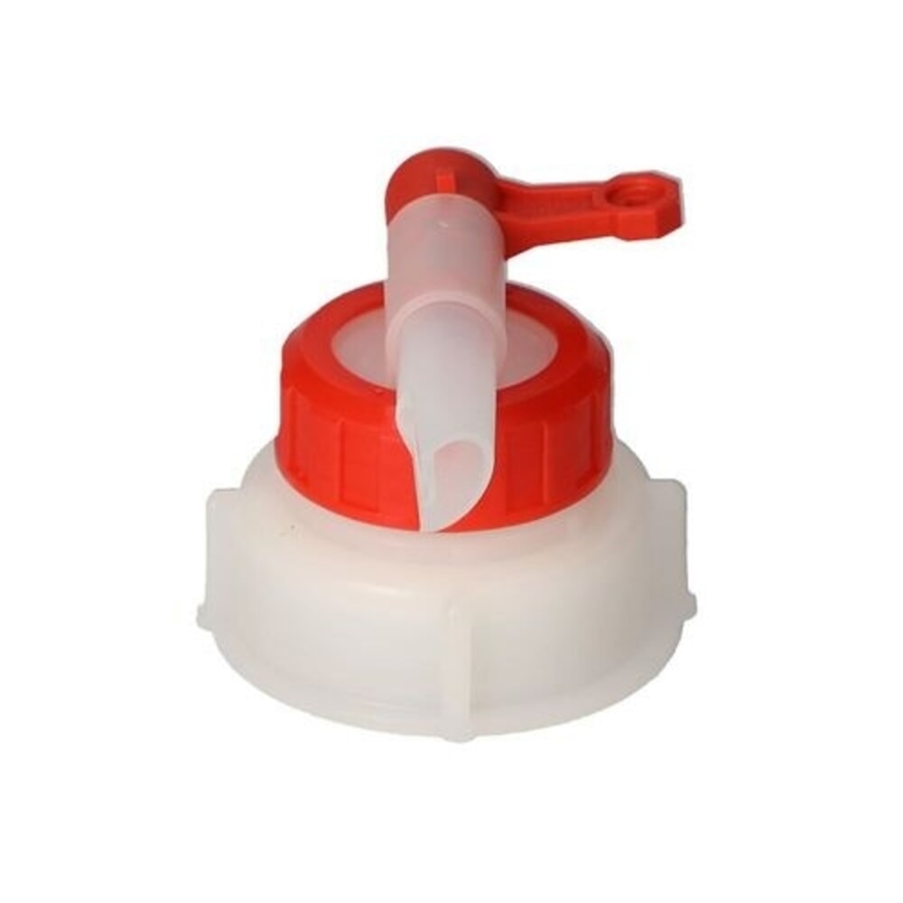 Immagine del prodotto n. 3: Denios rubinetto in materiale plastico, per uso alimentare, resistente agli acidi AH 51, diametro della filettatura 55 mm