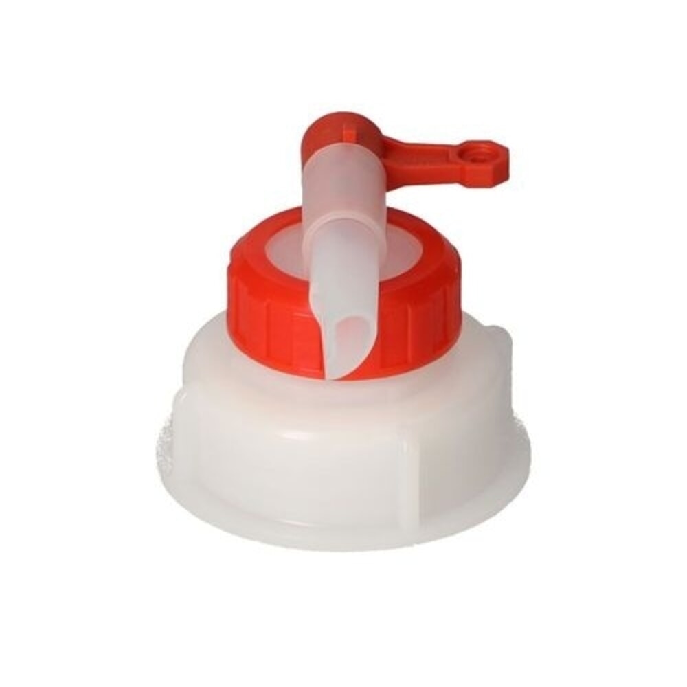 Immagine del prodotto n. 3: Denios rubinetto in materiale plastico, per uso alimentare, resistente agli acidi AH 61, diametro della filettatura 61 mm