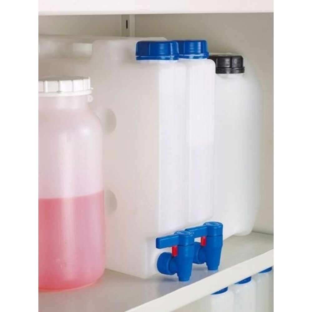 Immagine del prodotto n. 3: Rubinetto di scarico corto per taniche Denios salvaspazio e a bocca larga