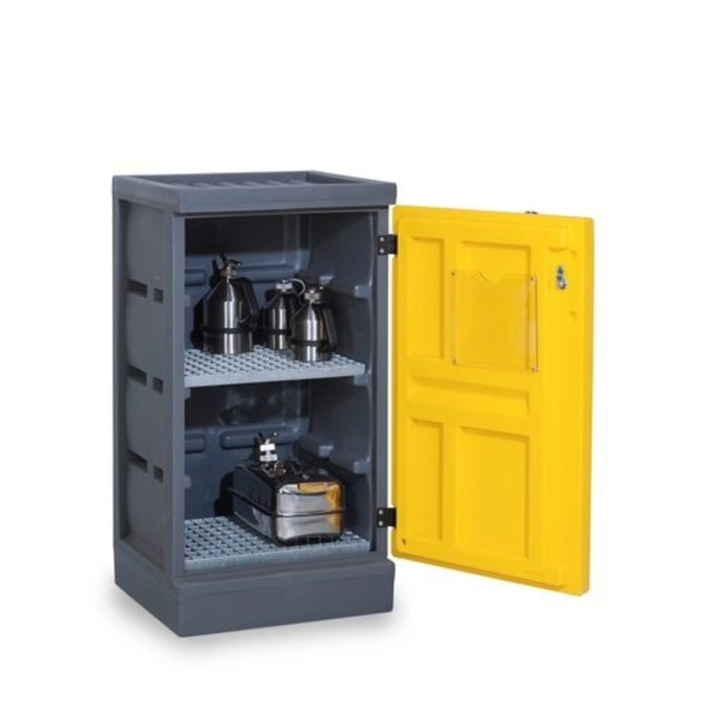 Immagine del prodotto n. 4: Armadio di sicurezza in PE, HxLxP 1.130 x 610 x 640 mm, 2 griglie, zincato