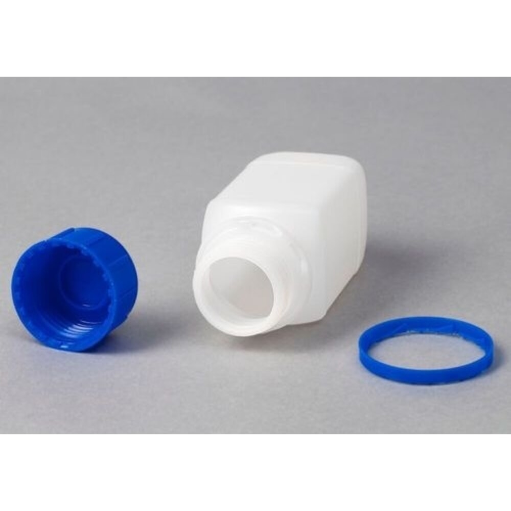 Immagine del prodotto n. 2: Denios bottiglie a bocca larga in HDPE, quadrate, in colore naturale trasparente, 1500 ml, UN, 6 pezzi