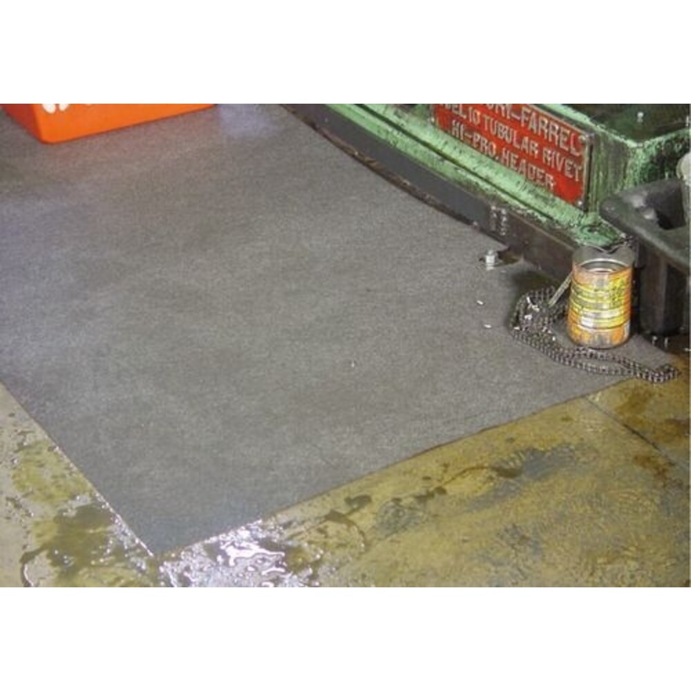 Immagine del prodotto n. 3: Denios rotolo di protezione per pavimenti in tessuto non tessuto DENSORB® Extra PE, con rivestimento in PE nero, 91 cm x 15 m