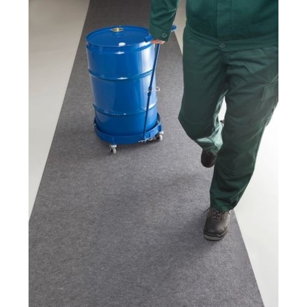 Immagine del prodotto n. 5: Denios rotolo di protezione per pavimenti in tessuto non tessuto assorbenteDENSORB® Professional con rivestimento in PE, 80 cm x 15 m