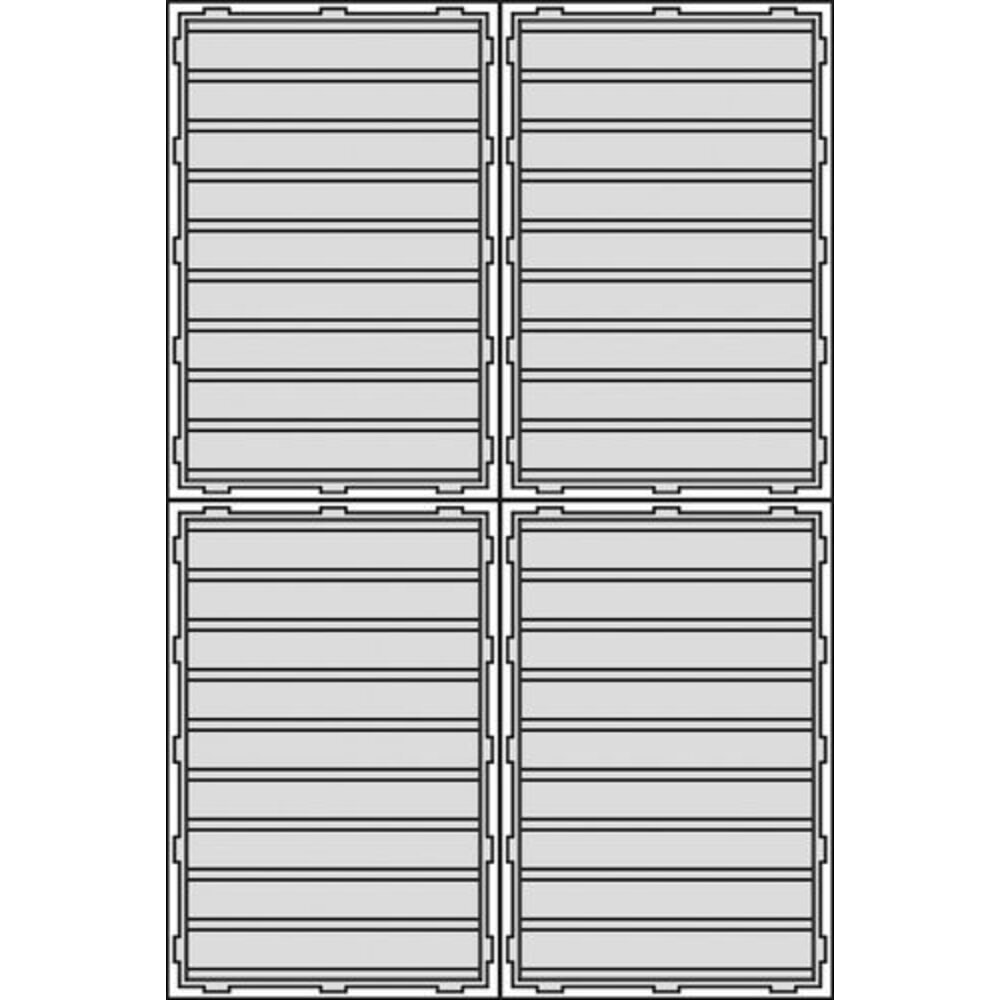 Immagine del prodotto n. 4: Denios vasca di raccolta per piccoli contenitori classic-line in acciaio zincato, volume di raccolta 20 l, HxBxT 120 x 400 x 600 mm