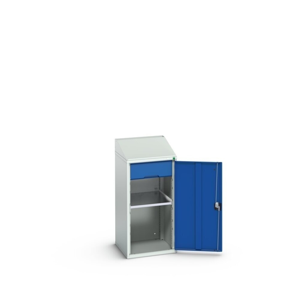 Immagine del prodotto n. 2: bott verso Armadio con scrittoio, con 1 ripiano e 1 cassetto, LxPxA: 525 x 550 x 1130 mm