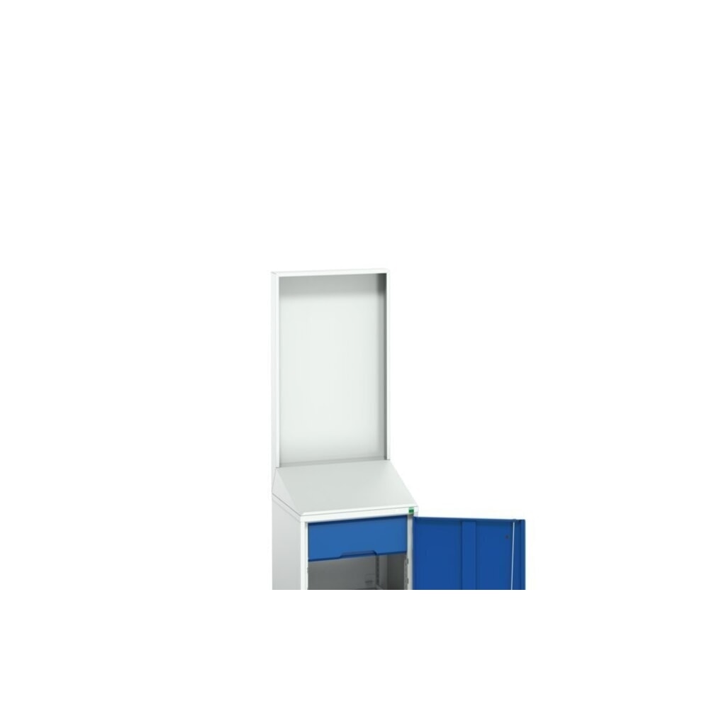 Armadio scrittoio bott verso Economy con parete posteriore liscia, 1 ripiano e 1 cassetto, LxPxA: 525 x 550 x 2000 mm Immagine del prodotto n. 2: Armadio scrittoio bott verso Economy con parete posteriore liscia, 1 ripiano e 1 cassetto, LxPxA: 525 x 550 x 2000 mm