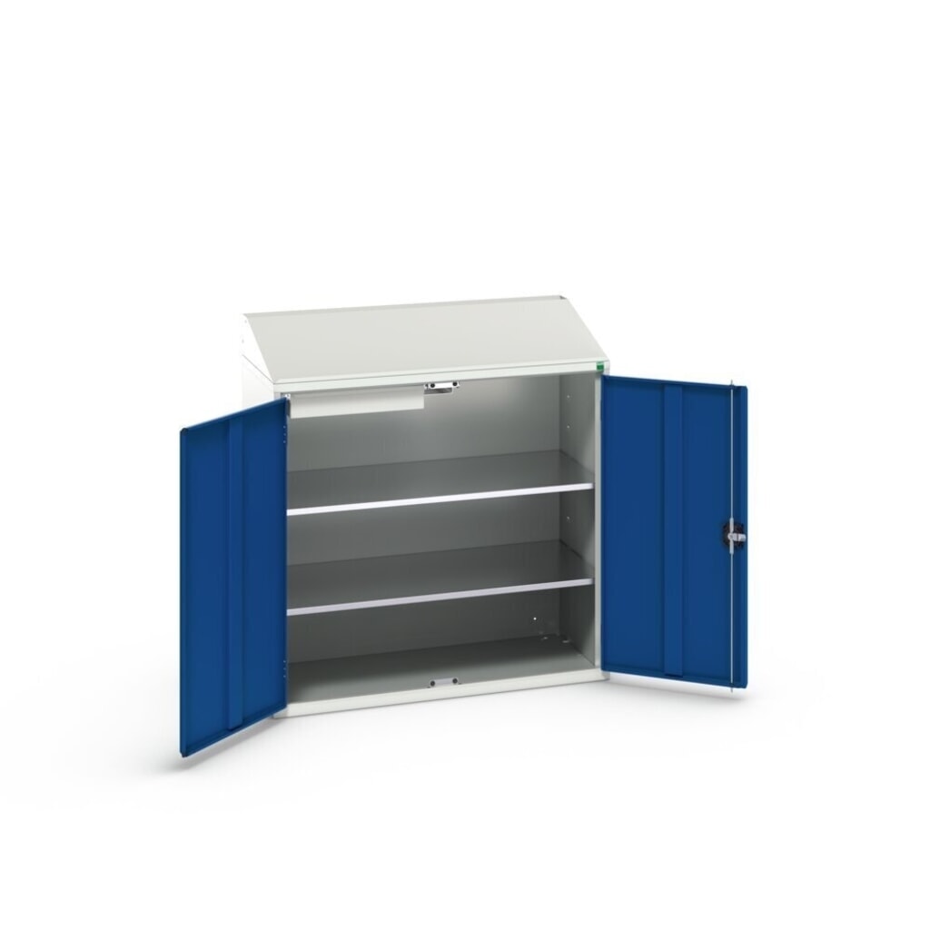 bott verso Scrittoio Economy, con 2 ripiani e 1 cassetto, LxPxA: 1050 x 550 x 1130 mm Immagine del prodotto n. 2: bott verso Scrittoio Economy, con 2 ripiani e 1 cassetto, LxPxA: 1050 x 550 x 1130 mm