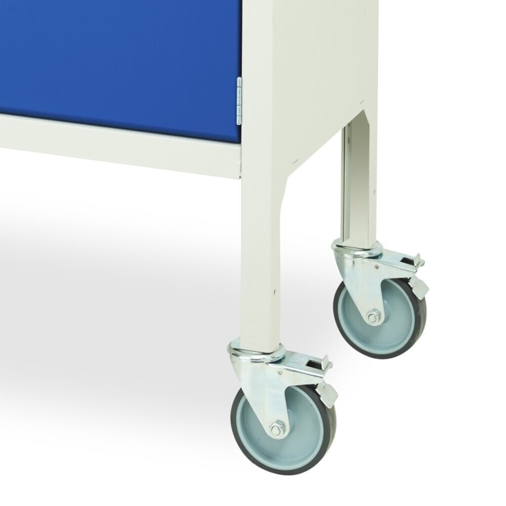 Immagine del prodotto n. 3: bott verso Cassettiera mobile, con 2 ante, ripiano e piano in linoleum, LxPxA: 1050 x 600 x 980 mm