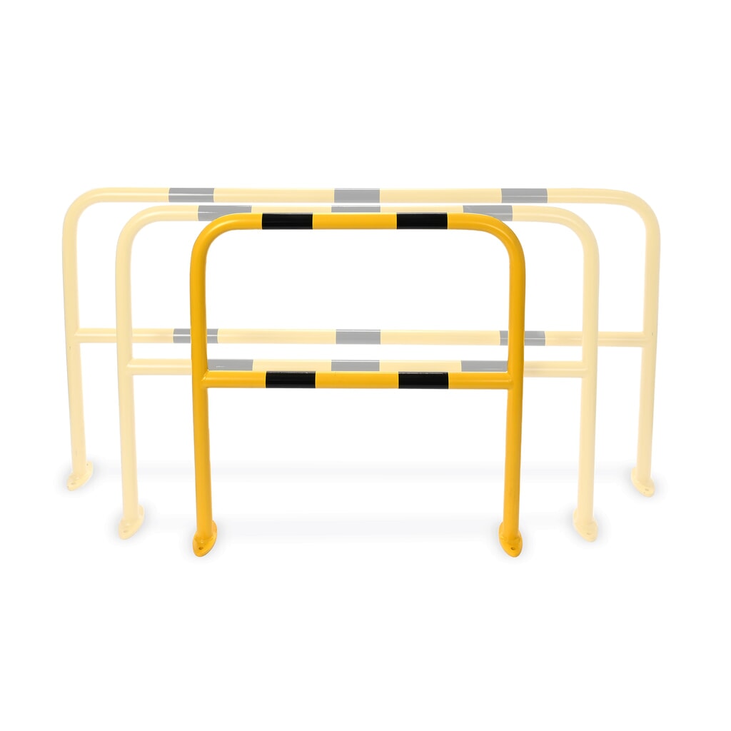 Steinbock® staffa di protezione, per ambienti interni, HxL 1.000 x 1.000 mm, Ø 76 mm Immagine del prodotto n. 5: Steinbock® staffa di protezione, per ambienti interni, HxL 1.000 x 1.000 mm, Ø 76 mm