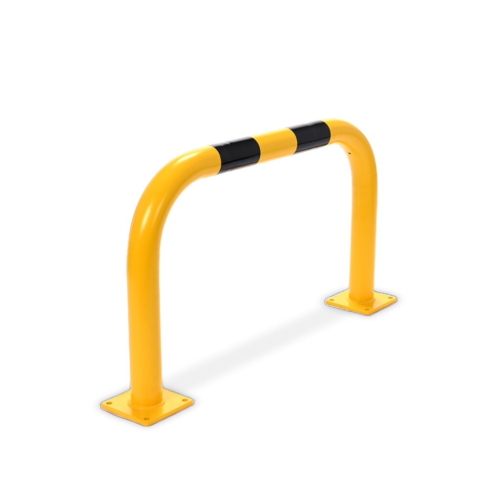 Steinbock® staffa anticollisione, per ambienti interni, HxL 600 x 1.000 mm, Ø 76 mm Immagine del prodotto n. 2: Steinbock® staffa anticollisione, per ambienti interni, HxL 600 x 1.000 mm, Ø 76 mm