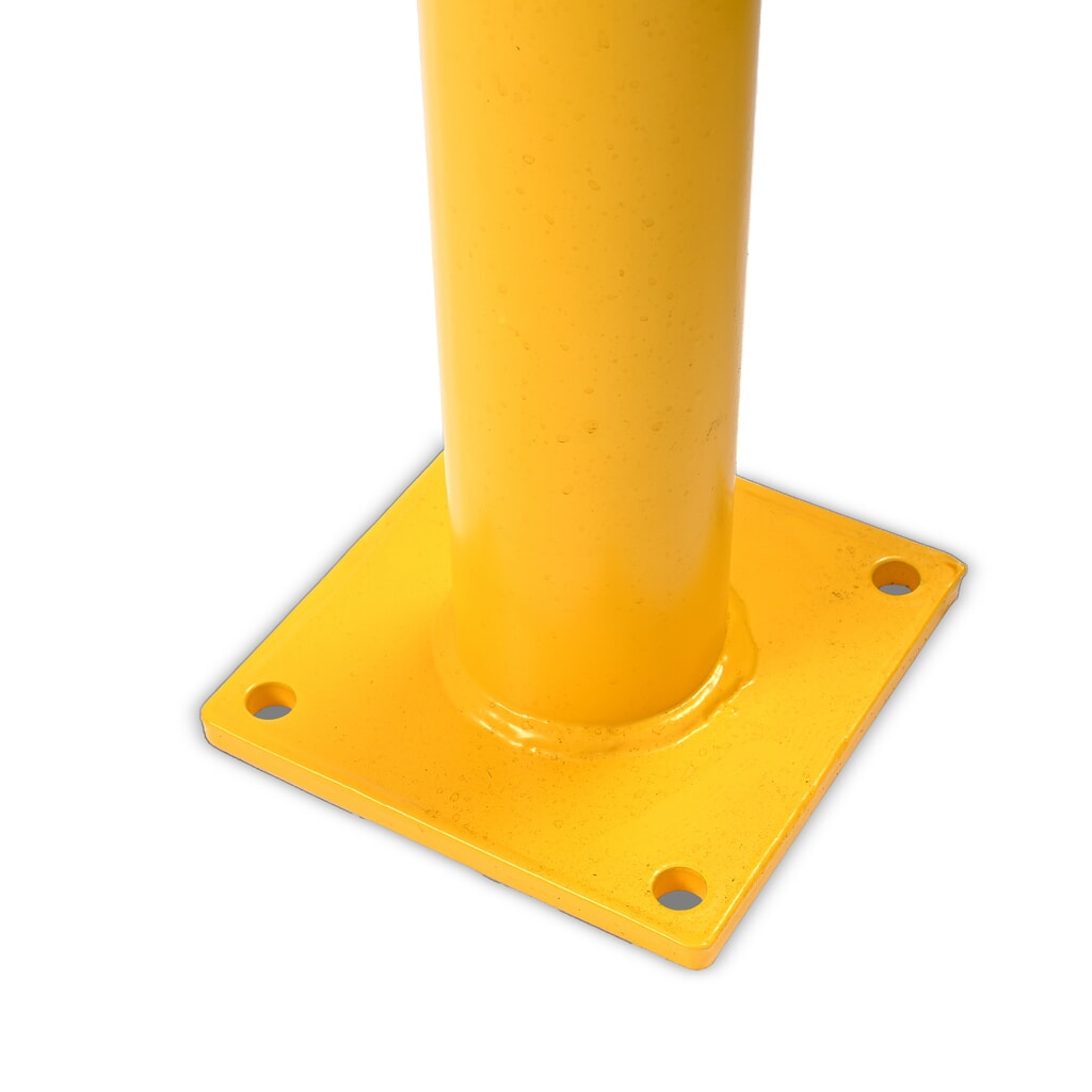 Steinbock® staffa anticollisione, per ambienti interni, HxL 600 x 1.000 mm, Ø 76 mm Immagine del prodotto n. 3: Steinbock® staffa anticollisione, per ambienti interni, HxL 600 x 1.000 mm, Ø 76 mm