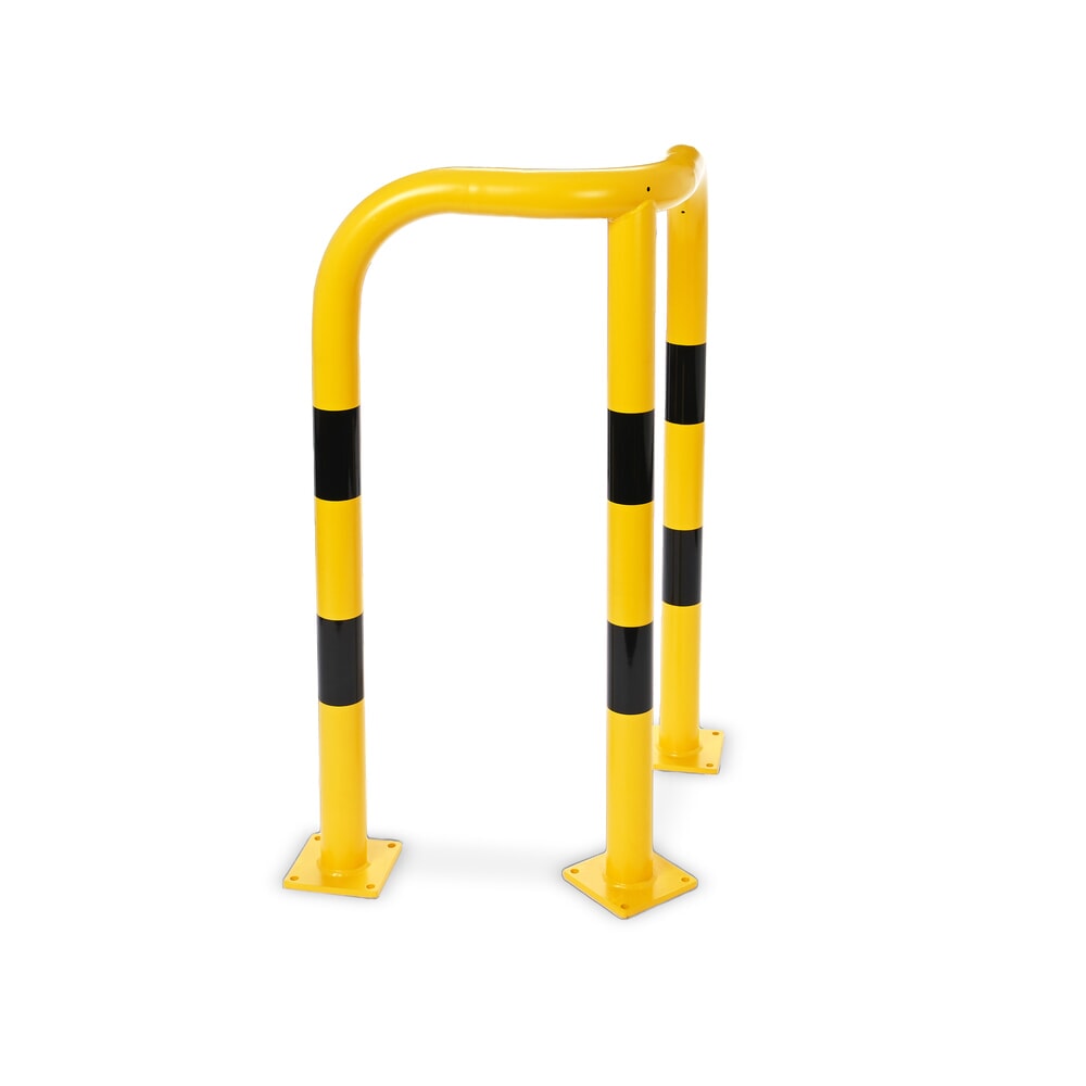 Immagine del prodotto n. 2: Steinbock® staffa anticollisione angolare, per ambienti interni, HxL 1.200 x 600 mm, Ø 76 mm