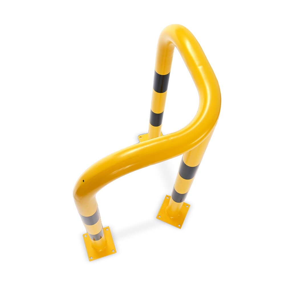 Immagine del prodotto n. 3: Steinbock® staffa anticollisione angolare, per ambienti interni, HxL 1.200 x 600 mm, Ø 76 mm