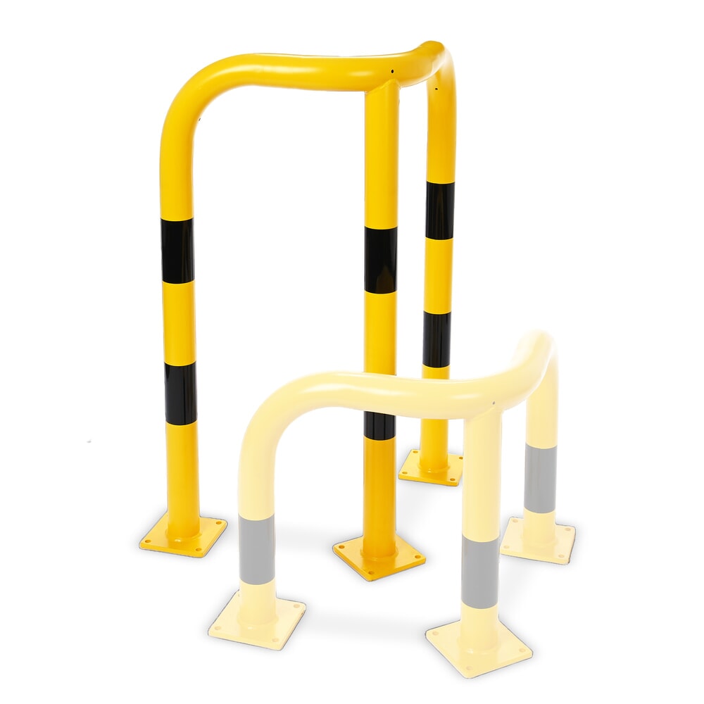 Immagine del prodotto n. 6: Steinbock® staffa anticollisione angolare, per ambienti interni, HxL 1.200 x 600 mm, Ø 76 mm