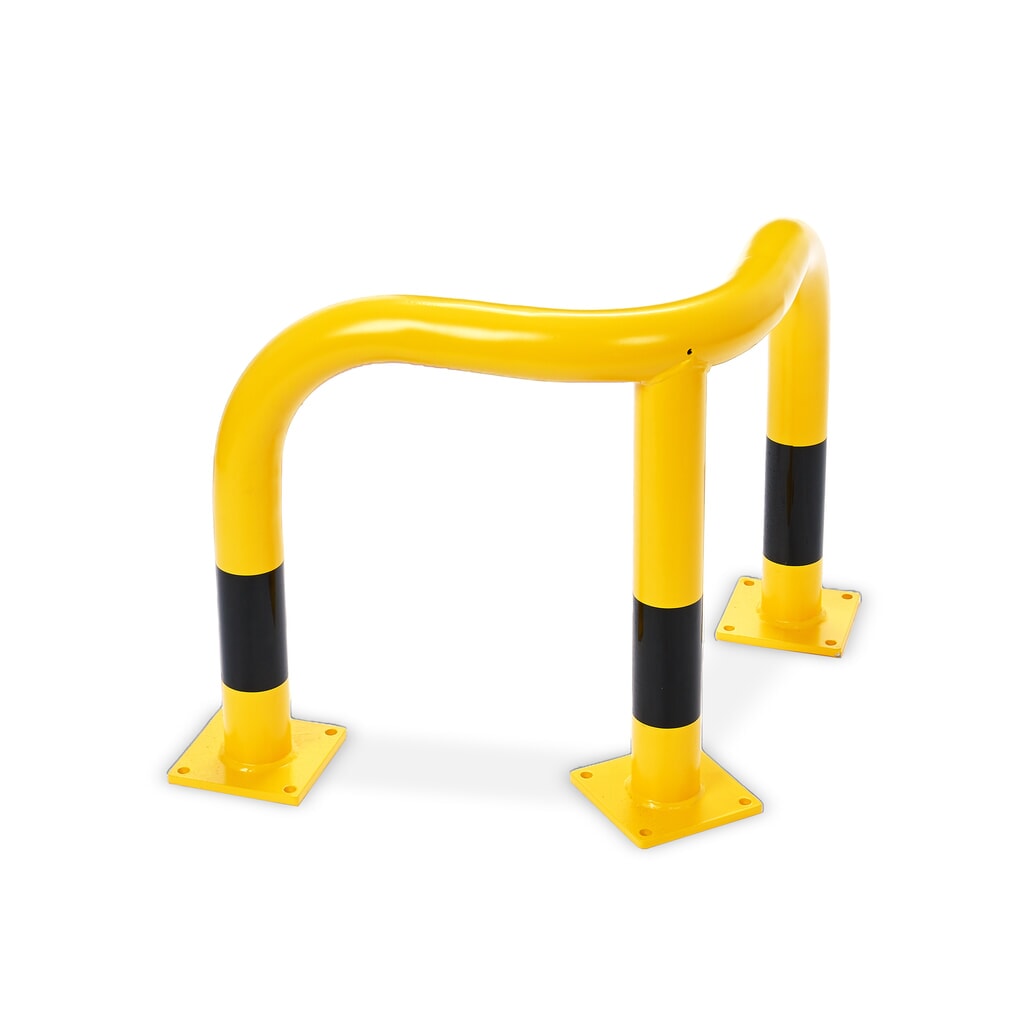 Immagine del prodotto: Steinbock® staffa anticollisione angolare, per ambienti interni, HxL 600 x 600 mm, Ø 76 mm