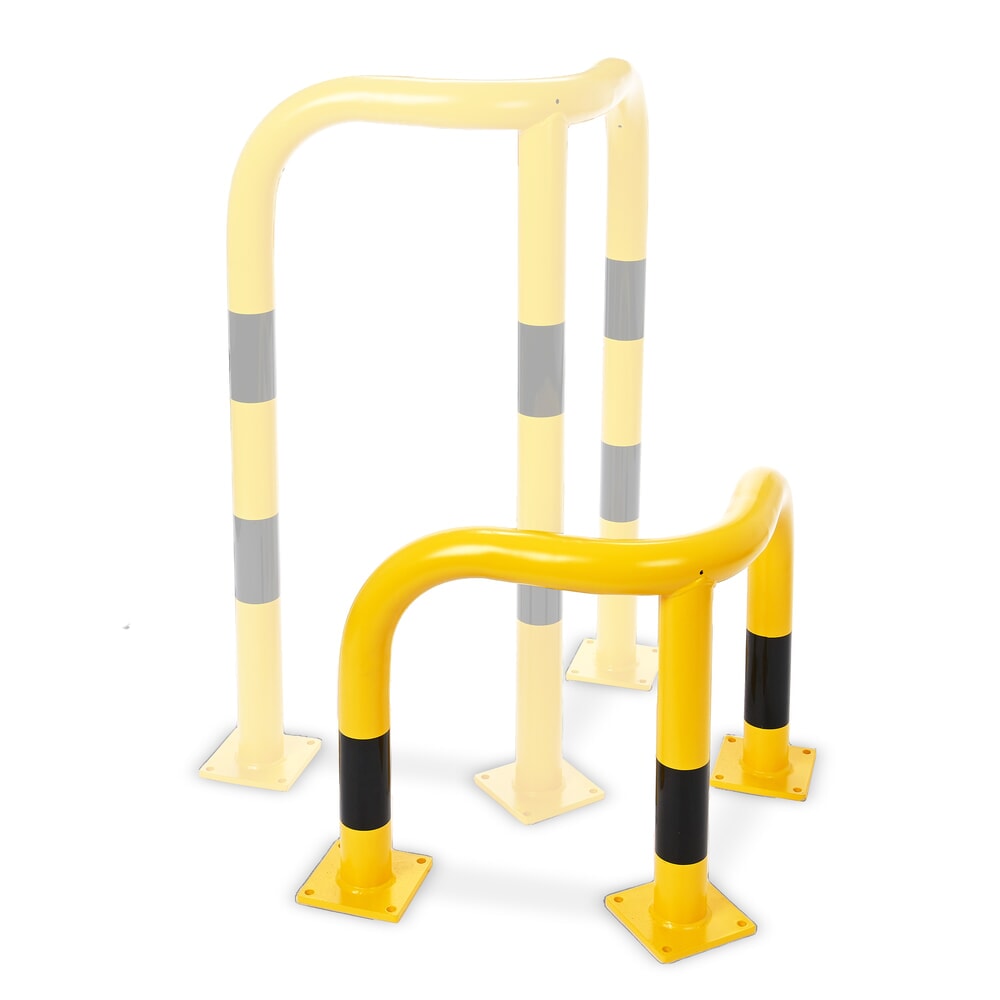 Immagine del prodotto n. 5: Steinbock® staffa anticollisione angolare, per ambienti interni, HxL 600 x 600 mm, Ø 76 mm