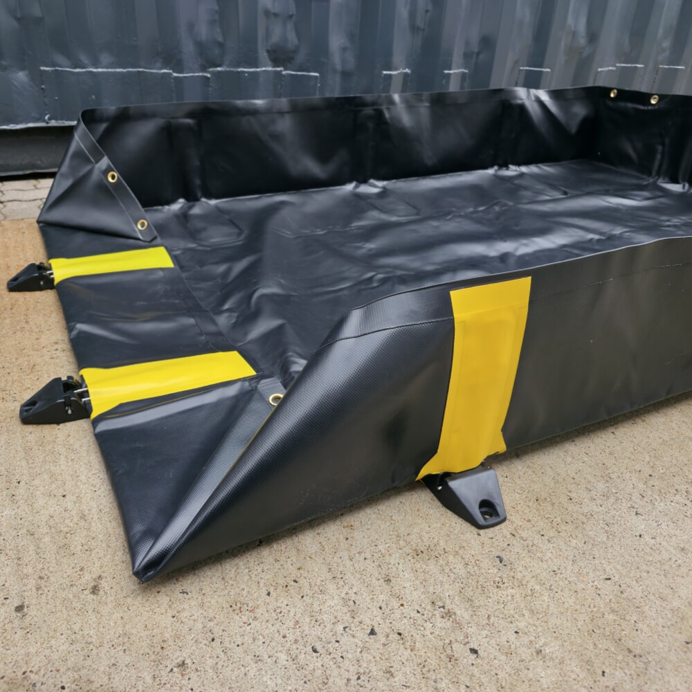 Immagine del prodotto n. 13: Steinbock® vasca di raccolta pieghevole Ultra in PVC, HxBxT 305 x 6.100 x 6.100 mm, volume di raccolta 11.318 l