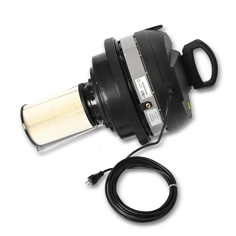 Immagine del prodotto n. 5: Steinbock® aspirapolvere industriale a secco VS 2/62 M TC PN, Classe M, max. 2.400 W, 62 l, acciaio inox