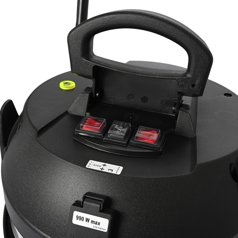 Immagine del prodotto n. 11: Steinbock® aspirapolvere industriale a secco VS 2/62 M TC PN, Classe M, max. 2.400 W, 62 l, acciaio inox