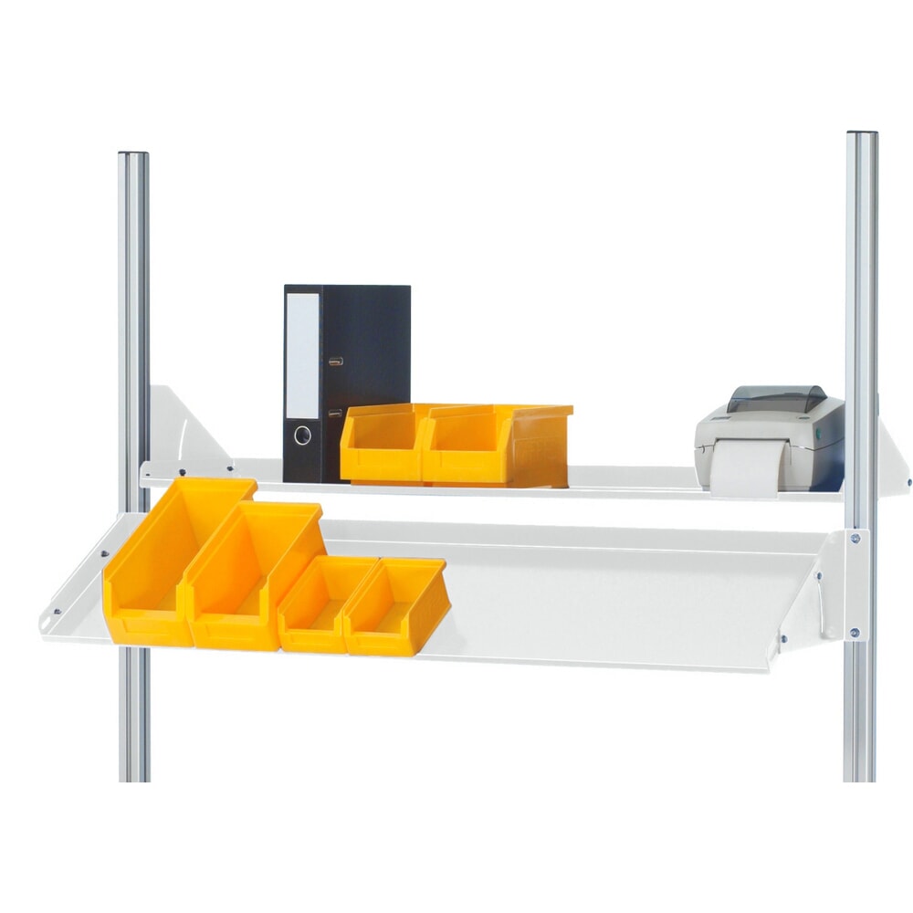 Immagine del prodotto n. 9: RAU set tavolo di confezionamento adlatus 300, regolabile elettricamente in altezza, sovrastruttura con illuminazione LED e dispositivo di taglio, AxLxP 1.850-2.250 mm x 1.500 mm x 800 mm