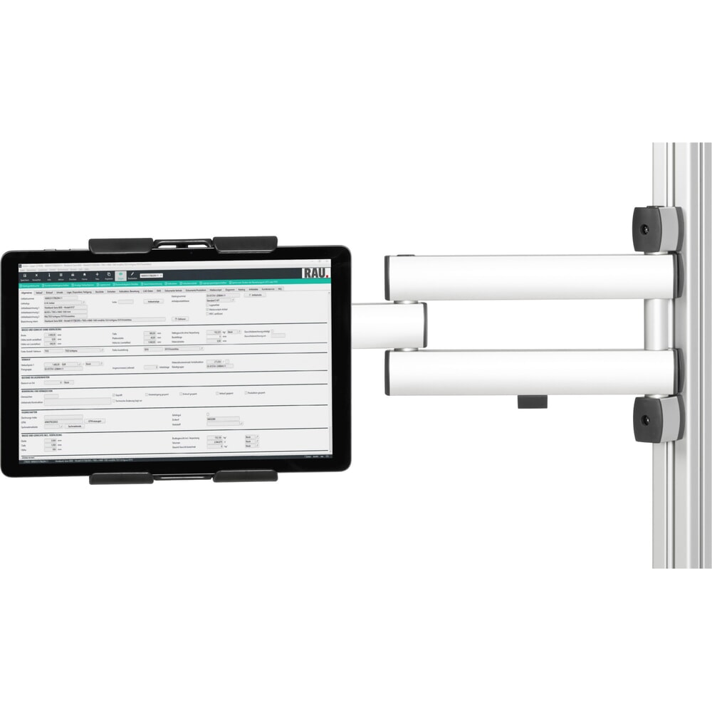 Immagine del prodotto: Supporto per tablet per tavolo di confezionamento RAU, per supporto per monitor a schermo piatto