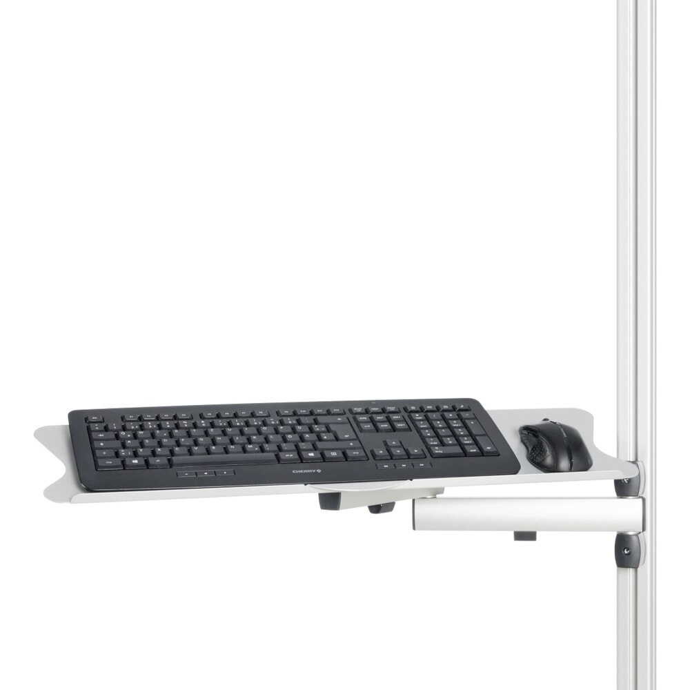 Immagine del prodotto: Braccio orientabile per il tavolo di confezionamento RAU, per mouse e tastiera, con 3 snodi, portata 520 mm